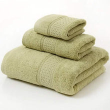 Load image into Gallery viewer, 100% Cotton Premium Ring Spun Towel Set