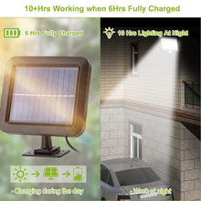 Load image into Gallery viewer, 100 LED Solar Powered Wall Lights Outdoor