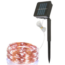 Load image into Gallery viewer, 100 LEDs Solar String Lights