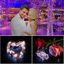 Load image into Gallery viewer, 100 LEDs Solar String Lights