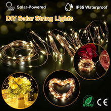 Load image into Gallery viewer, 100 LEDs Solar String Lights