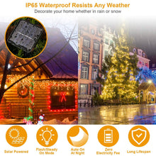 Load image into Gallery viewer, 100 LEDs Solar String Lights