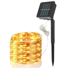 Load image into Gallery viewer, 100 LEDs Solar String Lights