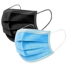 Load image into Gallery viewer, 100-Pack: 3 Layer Disposable Protective Face Masks