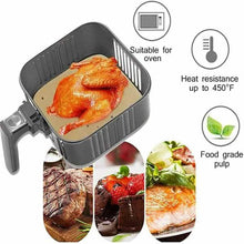 Load image into Gallery viewer, 100-Piece: Air Fryer Parchment Paper