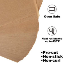 Load image into Gallery viewer, 100-Piece: Parchment Baking Paper Disposable Mats