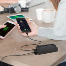 Load image into Gallery viewer, 10000mAh Solar Power Bank External Battery Pack