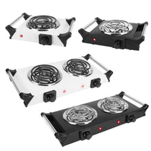 Load image into Gallery viewer, 1000W Electric Burner Portable Coil Heating Hot Plate Stove Countertop