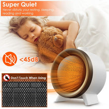 Load image into Gallery viewer, 1000W Electric Space Heater Fan