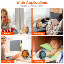 Load image into Gallery viewer, 1000W Electric Space Heater Fan