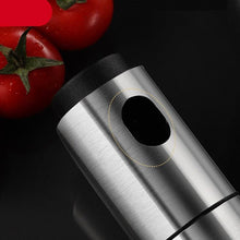 Load image into Gallery viewer, 100ML Stainless Steel Olive Oil Sprayer Spray Bottle Spray Kitchen Cooking Oil Spray BBQ Oil Spray Bottle Oil Sprayer for Cooking Air Fryer Stainless Steel Olive Oil Sprayer Mister 100ML Portable Olive Oil Spray Bottle for BBQ