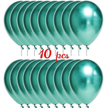 Load image into Gallery viewer, 10/20 Star Metallic Confetti Latex Transparent 12inch Balloons For Baby Shower Birthday Party Wedding Decoration