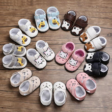 Load image into Gallery viewer, Beautiful High Quality Comfortable Leather Baby Soft-Soled Flexible Shoes Unique Design