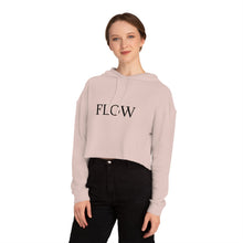 Load image into Gallery viewer, Cropped Hoodie Sweatshirt for Women with Cropped Design and Ribbed Cuffs