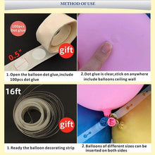 Load image into Gallery viewer, 104pcs Navy Blue And Gold White Balloon Garland Arch Kit For Wedding Birthday Party Baby Shower Girl Bridal Shower Birthday Party Decorations