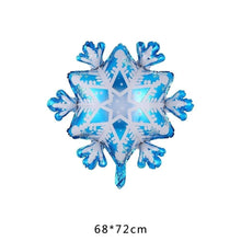 Load image into Gallery viewer, 104pcs Snowflake Ice Snow Metal Balloon For Birthday Party Decor Baby Showers Winter Themed Balloons For Party Wedding and Birthday Boy Party Ballons