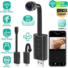 Load image into Gallery viewer, 1080P HD Mini USB IP Camera Motion Detection