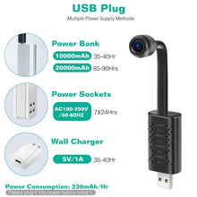Load image into Gallery viewer, 1080P HD Mini USB IP Camera Motion Detection