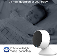 Load image into Gallery viewer, 1080P IP Wifi Camera Indoor Surveillance Camera Baby Monitor Mini Cam Home Security Webcam Motion Detection with Night Vision AIl Human Detection Activity Zone