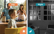 Load image into Gallery viewer, 1080P IP Wifi Camera Indoor Surveillance Camera Baby Monitor Mini Cam Home Security Webcam Motion Detection with Night Vision AIl Human Detection Activity Zone
