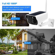 Load image into Gallery viewer, 1080P Solar Powered Wifi IP Camera