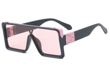 Load image into Gallery viewer, New Design New Stylish New Classic New Black & White Square Shape Sunglasses For Women New Fashionable Branded & Oversized Sun Glasses For Men New Luxury Shades Sunglasses For Men & Women