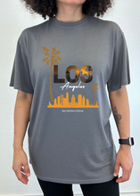 Load image into Gallery viewer, Los Angeles Unisex Bamboo Viscose/Organic Cotton Short Sleeve Graphic T-Shirt