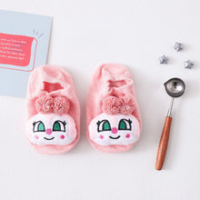 Load image into Gallery viewer, 1 Pair Cartoon Cotton Baby Rubber Sole Anti Slip Floor Socks For Newborn Girls And Boys Kids