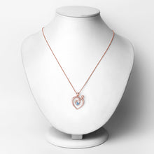 Load image into Gallery viewer, 0.28 Carat Genuine Swiss Blue Topaz .925 Sterling Silver Pendant