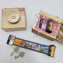 Load image into Gallery viewer, 10pc Photos Couple Gifts Custom Roll Film Personalized Photo Memorial Anniversary Birthday Valentines Gift Photo Album Scrapbook Polaroid Keychain Album Gifts For Valentines Day