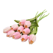 Load image into Gallery viewer, 10Pcs High Quality Real Touch Calla Lily Artificial Flowers Bouquet For Wedding Bridal Home Kitchen Table Flower Decoration Home Decor