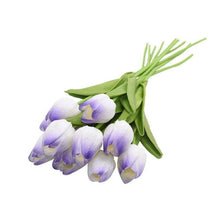 Load image into Gallery viewer, 10Pcs High Quality Real Touch Calla Lily Artificial Flowers Bouquet For Wedding Bridal Home Kitchen Table Flower Decoration Home Decor