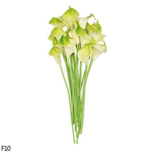 Load image into Gallery viewer, 10Pcs High Quality Real Touch Calla Lily Artificial Flowers Bouquet For Wedding Bridal Home Kitchen Table Flower Decoration Home Decor