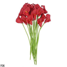 Load image into Gallery viewer, 10Pcs High Quality Real Touch Calla Lily Artificial Flowers Bouquet For Wedding Bridal Home Kitchen Table Flower Decoration Home Decor