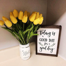 Load image into Gallery viewer, 10PCS PU Fake Tulips Real Touch beautiful and Eligant Flower Real Touch Bouquet For Wedding Decoration Flowers Home Garden Decor