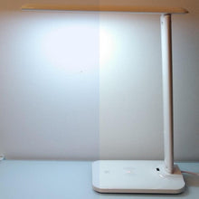 Load image into Gallery viewer, 10W LED Desk Lamp with phone Wireless Charger, USB Charging Port, Dimmable Eye-Caring Office Lamp for Work, Folding Design Decorative Table Lamp Cute Study Lamps for Bedroom Décor