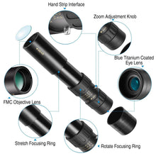 Load image into Gallery viewer, 10X-300X Zoom Monocular Telescope High Definition Phone Telephoto Lens