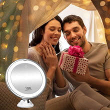 Load image into Gallery viewer, 10X Magnifying Makeup Mirror with Lights