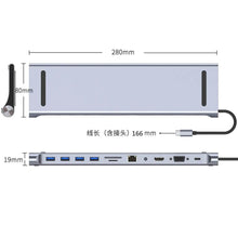 Load image into Gallery viewer, 11-in-1 Dock USB C Hub