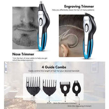 Load image into Gallery viewer, 11-in-1 Professional Fast Charging Hair Clipper Haircut Shaver Wireless