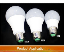 Load image into Gallery viewer, 110V 220V E27 RGB LED Bulb Lights 5W 10W 15W RGB Lampada Changeable Colorful RGBW LED Lamp With IR Remote Control+Memory Mode RGB LED Light Bulbs, 10W LED Color Changing Light Bulb with Remote Control