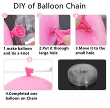 Load image into Gallery viewer, 111 pcs Purple Pink Balloons Garland Kit As Backdrop For Birthday Baby Bridal Shower Party Decorations Office Parties Baby Girl Birthday Decoration Ballons