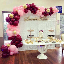Load image into Gallery viewer, 112 pcs Red Rose Gold Birthday Pink Latex Balloon Garland Arch Kit For Girls Wedding Party Decoration Baby Showers Girl Birthday Party Ballons Decoration for Girls