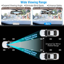 Load image into Gallery viewer, 11.4-Inch Interior Clip-On Curve Car Rearview Mirror