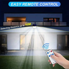 Load image into Gallery viewer, 118 LED Solar Motion Sensor Flood Lights with Remote Control