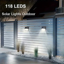 Load image into Gallery viewer, 118 LED Ultra-Bright Solar Security Outdoor Lights