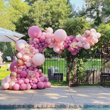 Load image into Gallery viewer, 119 Pcs Peach Pink Rose Gold Latex Balloons For Wedding Birthday Valentine's Day Party Decorations Office Parties Baby Showers Girl Birthday Party Ballon Decoration IN Modern Style