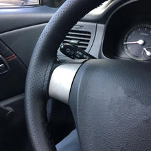 Load image into Gallery viewer, Genuine Leather Car Steering Wheel Cover Soft Anti slip Steering-Wheel Braid Cowhide Braid With Needles Thread Leather Steering Wheel Cover Heavy Duty Pure Cowhide Steering Wheel Cover, Genuine Leather Steering Wheel Cover (Copy)