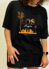 Load image into Gallery viewer, Los Angeles Unisex Bamboo Viscose/Organic Cotton Short Sleeve Graphic T-Shirt