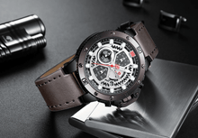 Load image into Gallery viewer, Men's Casual Waterproof Watch With Chronometers And Fluorescent Hands Excellent Design Perfect Gift